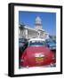 Vintage Cars and Capitol Building, Havana, Cuba-Steve Vidler-Framed Photographic Print