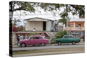 Vintage Cars-Carol Highsmith-Stretched Canvas