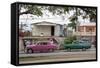 Vintage Cars-Carol Highsmith-Framed Stretched Canvas