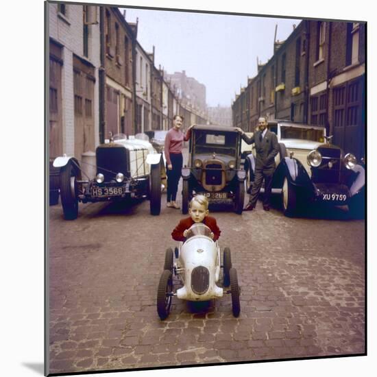 Vintage Cars-null-Mounted Photographic Print