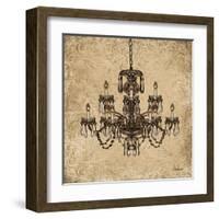 Vintage Chandelier I-Todd Williams-Framed Art Print