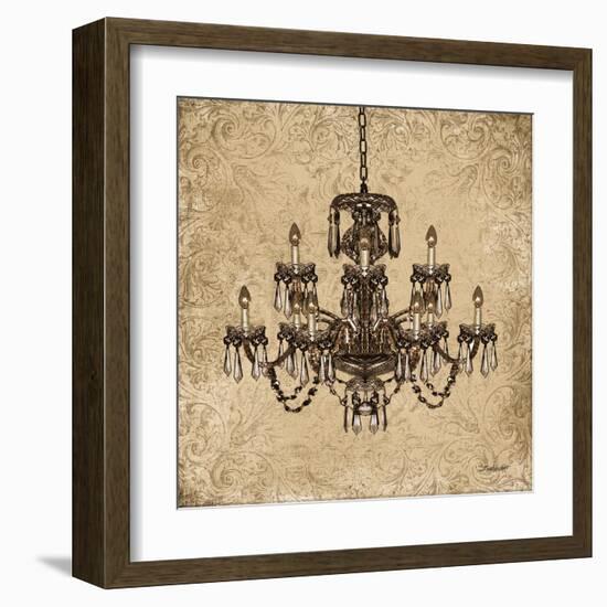 Vintage Chandelier I-Todd Williams-Framed Art Print