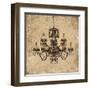 Vintage Chandelier I-Todd Williams-Framed Art Print