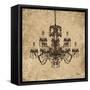 Vintage Chandelier I-Todd Williams-Framed Stretched Canvas