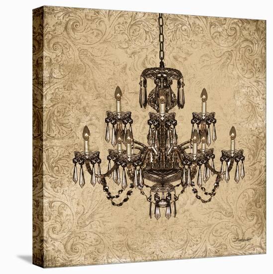 Vintage Chandelier I-Todd Williams-Stretched Canvas