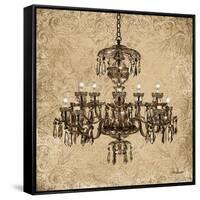 Vintage Chandelier II-Todd Williams-Framed Stretched Canvas