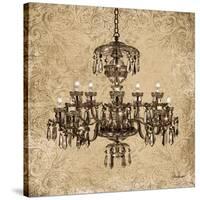 Vintage Chandelier II-Todd Williams-Stretched Canvas