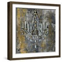 Vintage Chandelier II-Silvia Vassileva-Framed Art Print