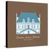 Vintage Chateau I-Andras Kaldor-Stretched Canvas