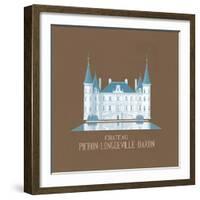 Vintage Chateau III-Andras Kaldor-Framed Giclee Print