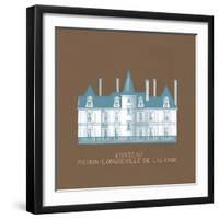 Vintage Chateau IV-Andras Kaldor-Framed Giclee Print
