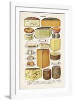 Vintage Cheese-The Vintage Collection-Framed Giclee Print