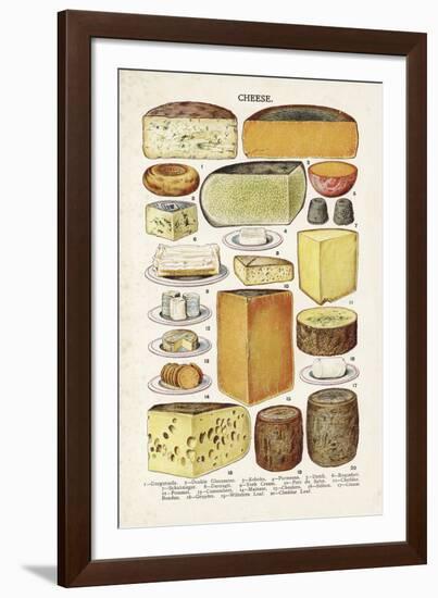 Vintage Cheese-The Vintage Collection-Framed Giclee Print