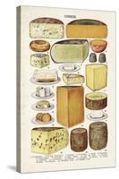 Vintage Cheese-The Vintage Collection-Stretched Canvas