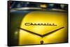 Vintage Chevrolet Trunk with Emblem-George Oze-Framed Stretched Canvas