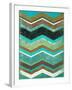 Vintage Chevron I-Michael Marcon-Framed Art Print