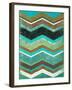 Vintage Chevron I-Michael Marcon-Framed Art Print