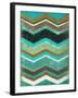 Vintage Chevron I-Michael Marcon-Framed Art Print