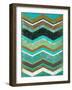 Vintage Chevron I-Michael Marcon-Framed Art Print