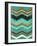 Vintage Chevron I-Michael Marcon-Framed Art Print