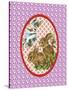 Vintage Christmas Bunnies-Effie Zafiropoulou-Stretched Canvas