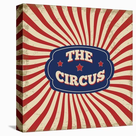 Vintage Circus Background-radubalint-Stretched Canvas