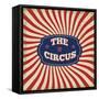 Vintage Circus Background-radubalint-Framed Stretched Canvas