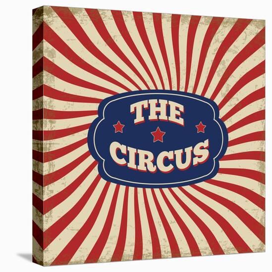 Vintage Circus Background-radubalint-Stretched Canvas