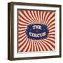 Vintage Circus Background-radubalint-Framed Art Print