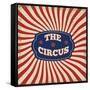 Vintage Circus Background-radubalint-Framed Stretched Canvas