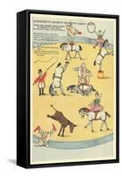 Vintage Circus Toys-null-Framed Stretched Canvas