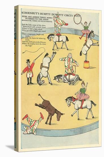 Vintage Circus Toys-null-Stretched Canvas