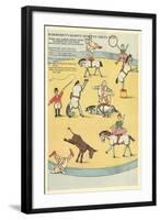 Vintage Circus Toys-null-Framed Art Print