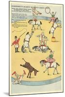 Vintage Circus Toys-null-Mounted Art Print