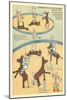 Vintage Circus Toys-null-Mounted Art Print
