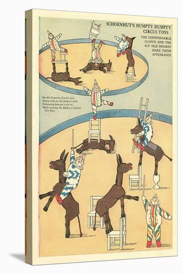 Vintage Circus Toys-null-Stretched Canvas