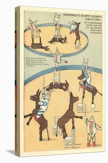 Vintage Circus Toys-null-Stretched Canvas