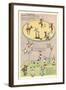 Vintage Circus Toys-null-Framed Art Print