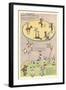 Vintage Circus Toys-null-Framed Art Print