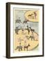 Vintage Circus Toys-null-Framed Art Print