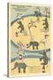 Vintage Circus Toys-null-Stretched Canvas