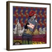 Vintage City III-Emilie Ramon-Framed Art Print