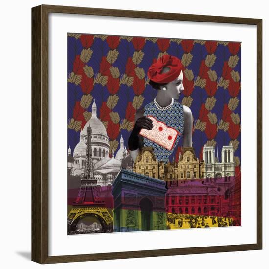 Vintage City III-Emilie Ramon-Framed Art Print