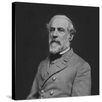 Vintage Civil War Photo of Confederate Civil War General Robert E. Lee-null-Stretched Canvas
