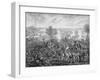 Vintage Civil War Print Featuring the Battle of Gettysburg-Stocktrek Images-Framed Art Print