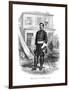 Vintage Civil War Print of General George Mcclellan at Camp Seminary-null-Framed Art Print