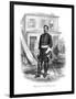 Vintage Civil War Print of General George Mcclellan at Camp Seminary-null-Framed Art Print