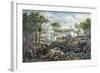 Vintage Civil War Print of the Battle of Cold Harbor-Stocktrek Images-Framed Art Print