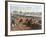 Vintage Civil War Print of the Battle of Gettysburg-Stocktrek Images-Framed Photographic Print