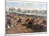 Vintage Civil War Print of the Battle of Gettysburg-Stocktrek Images-Mounted Photographic Print